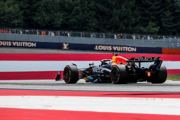Formula 1 MSC Cruises Austrian Grand Prix 2025 Maëva Burillo OVERTAKE MAXPPP - Spielberg 27 06 2025 01 VERSTAPPEN Max (nld), Oracle Red Bull Racing, action during the Formula 1 MSC Cruises Austrian Grand Prix 2025, the 11th round of the 2025 FIA Formula 1 World Championship, WM, Weltmeisterschaft at the Red Bull Ring in Spielberg, Austria, from June 26 to 29, 2025 Spielberg Austria  Copyright: xOVERTAKE MAXPPPxMaëvaxBurillox OVT202506270031 OVT202506270031