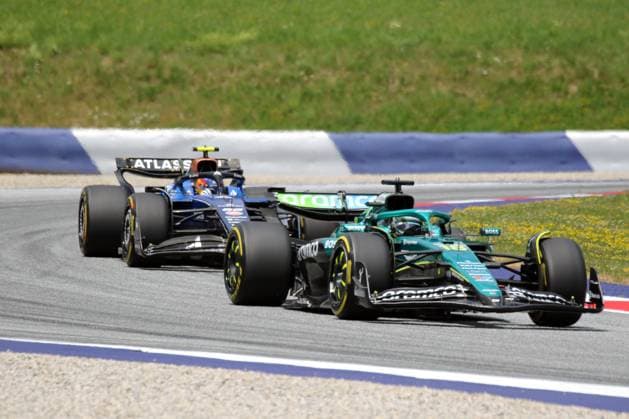 Formula 1 Austrian Grand Prix 2025 Formula 1 Austrian Grand Prix 2025 Red Bull Ring June 27 29, 2025 FIA Formula 1 World Championship Austrian Grand Prix 2025 Pictured Lance Stroll CDN ahead of Carlos Sainz ESP Copyright: xBEAUTIFULxSPORTS Bernhardtx