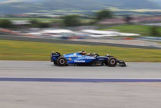 Carlos Sainz Atlassian Williams Racing, 55 , Free Practice 1, FP1, Free Practice 1, Grand Prix of Austria, Motorsport, Men, Formula 1, 27 06 2025 Spielberg Styria Austria Copyright: xkolbert-press AnnikaxGrafx