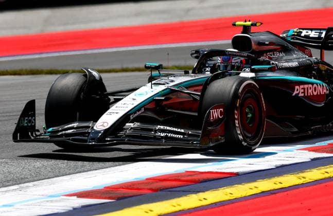 12 Andrea Kimi Antonelli ITA, Mercedes AMG Petronas F1 Team , F1 Grand Prix of Austria at Red Bull Ring on June 27, 2025 in Spielberg, Austria Photo by HOCH ZWEI Spielberg Austria