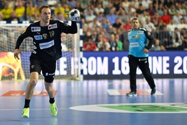 Cologne, Lanxess Arena, 15 06 25, GER, Men, Handball, Truckscout24 EHF Final4 2025, Final Fuechse Berlin SC MAgdeburg Bild Mathias GIDSEL Berlin Nordrhein Westfalen Germany