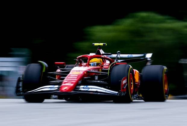 44 Lewis Hamilton GBR, Scuderia Ferrari HP , F1 Grand Prix of Austria at Red Bull Ring on June 27, 2025 in Spielberg, Austria Photo by HOCH ZWEI Spielberg Austria