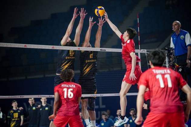 Volleyball - FIVB Men s Volleyball Nations League - Ukraine - Japan - 27.06.2025 =10 Copyright: xYulianxTodorovx