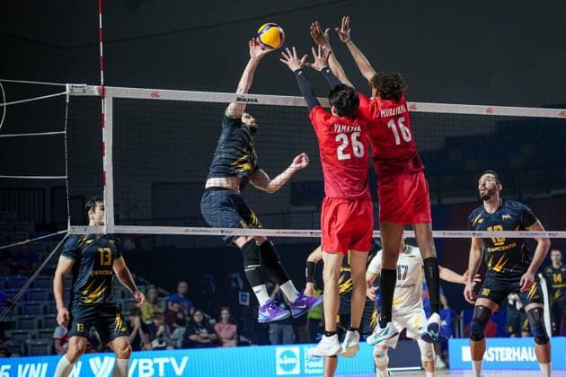 Volleyball, Nations League, Ukraine - Japan
