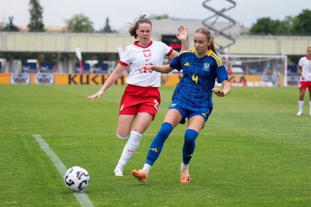 Football, Women, International match, Poland - Ukraine