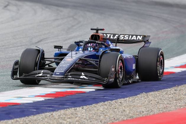 Alexander Albon Atlassian Williams Racing 23 , 2 Free Practice, Grand Prix of Austria, Motorsport, Men, Formula 1, 27 06 2025 Spielberg Styria Austria Copyright: xkolbert-press ChristianxKolbertx