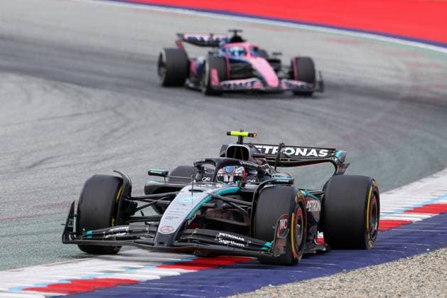 Kimi Antonelli Mercedes AMG Petronas 12 , 2 Free Practice, Grand Prix of Austria, Motorsport, Men, Formula 1, 27 06 2025 Spielberg Styria Austria Copyright: xkolbert-press ChristianxKolbertx
