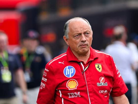 Team Chief Frederic Vasseur Of The Team Scuderia Ferrari HP, Ferrari SF-25,In Pit lane,During Fia Formula One World Championship, WM, Weltmeisterschaft F1 Austria Grand Prix 2025, 27 June , In Spielberg Austria  Copyright: xLucaxBarsali IPAxSportx xipa-agency.netx xx IPA_59553892 IPA_Agency_IPA59553892