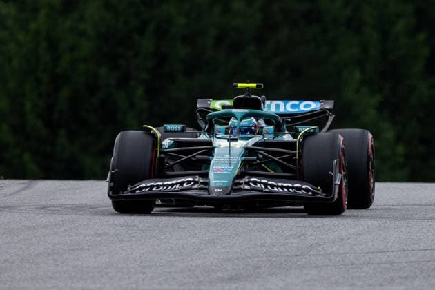 Fernando Alonso Aston Martin Aramco F1 Team, Spain, 14 in AMR25, AUT, Formula 1 World Championship, MSC Cruises Grand Prix of Austria, Red Bull Ring Spielberg, Free Practice, 2025 season, 27 06 2025 AUT, Formula 1 World Championship, MSC Cruises Grand Prix of Austria, Red Bull Ring Spielberg, Free Practice, 2025 season, 27 06 2025 Spielberg Copyright: xEibner-Pressefoto Memmlerx EP_MMR