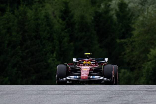 Lewis Hamilton Scuderia Ferrari HP, Great Britain, 44 in SF 25, AUT, Formula 1 World Championship, MSC Cruises Grand Prix of Austria, Red Bull Ring Spielberg, Free Practice, 2025 season, 27 06 2025 AUT, Formula 1 World Championship, MSC Cruises Grand Prix of Austria, Red Bull Ring Spielberg, Free Practice, 2025 season, 27 06 2025 Spielberg Copyright: xEibner-Pressefoto Memmlerx EP_MMR