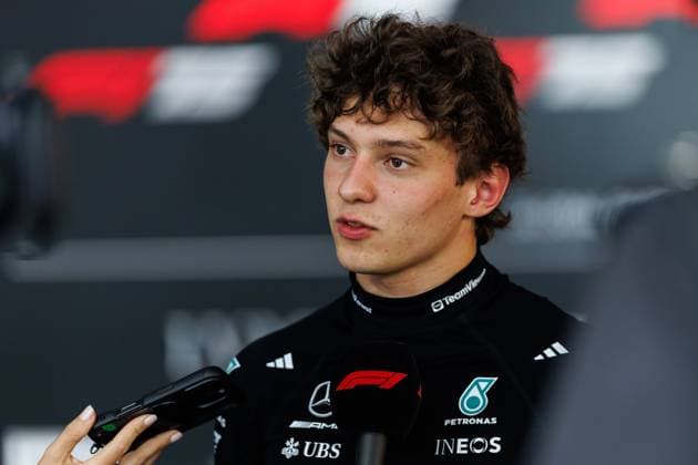 Andrea Kimi Antonelli Mercedes AMG Petronas Formula One Team, 12 , Austrian Grand Prix, Motorsport, Formula 1, 2025 season, 27 06 2025 Austrian Grand Prix, Motorsport, Formula 1, 2025 season, 27 06 2025 Copyright: xEibner-Pressefoto AlexanderxNeisx EP_ANS