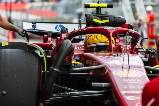 2025 Formula One Austrian Grand Prix Red Bull Ring, Spielberg, Austria. 27.June.2025; Lewis Hamilton of Great Britain and Scuderia Ferrari during Free Practice 1 Formula One Austrian Grand Prix Spielburg Red Bull Ring Austria Copyright: xJayxHiranox