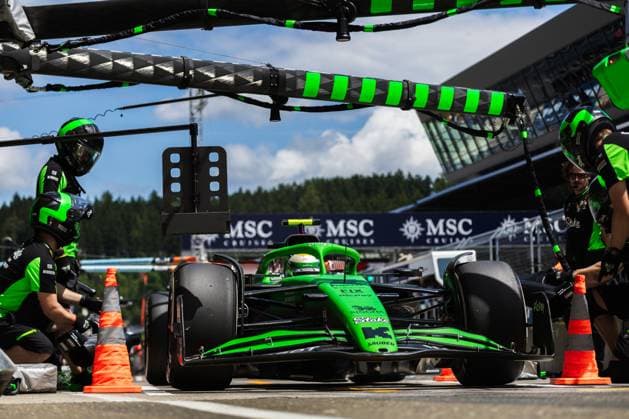 2025 Formula One Austrian Grand Prix Red Bull Ring, Spielberg, Austria. 27.June.2025; Gabriel Bortoleto of Brazil and Stake F1 Team Kick Sauber during Free Practice 1 Formula One Austrian Grand Prix Spielburg Red Bull Ring Austria Copyright: xJayxHiranox