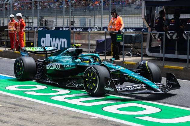 Red Bull Ring, Spielberg, Austria. 27.June.2025; Fernando Alonso of Spain and Aston Martin Aramco F1 Team during Free Practice 1 Formula One Austrian Grand Prix  aflo_296152409