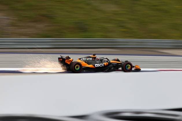 Oscar Piastri McLaren Formula 1 Team, 81 , Free Practice 2, FP2, Free Practice 2, Grand Prix of Austria, Motorsport, Men, Formula 1, 27 06 2025 Spielberg Styria Austria Copyright: xkolbert-press AnnikaxGrafx