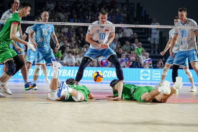 Volleyball, Nations League, Bulgaria - Slovenia
