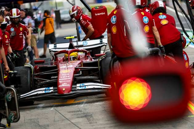 44 Lewis Hamilton GBR, Scuderia Ferrari HP , F1 Grand Prix of Austria at Red Bull Ring on June 27, 2025 in Spielberg, Austria Photo by HOCH ZWEI Spielberg Austria
