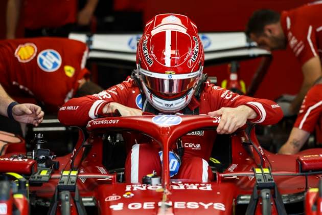 16 Charles Leclerc MCO, Scuderia Ferrari HP , F1 Grand Prix of Austria at Red Bull Ring on June 27, 2025 in Spielberg, Austria Photo by HOCH ZWEI Spielberg Austria