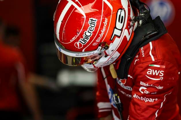 16 Charles Leclerc MCO, Scuderia Ferrari HP , F1 Grand Prix of Austria at Red Bull Ring on June 27, 2025 in Spielberg, Austria Photo by HOCH ZWEI Spielberg Austria