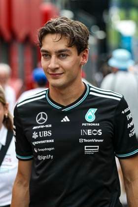 63 George Russell GBR, Mercedes AMG Petronas F1 Team , F1 Grand Prix of Austria at Red Bull Ring on June 27, 2025 in Spielberg, Austria Photo by HOCH ZWEI Spielberg Austria
