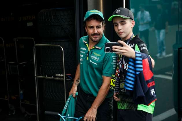 14 Fernando Alonso ESP, Aston Martin Aramco F1 Team , F1 Grand Prix of Austria at Red Bull Ring on June 27, 2025 in Spielberg, Austria Photo by HOCH ZWEI Spielberg Austria