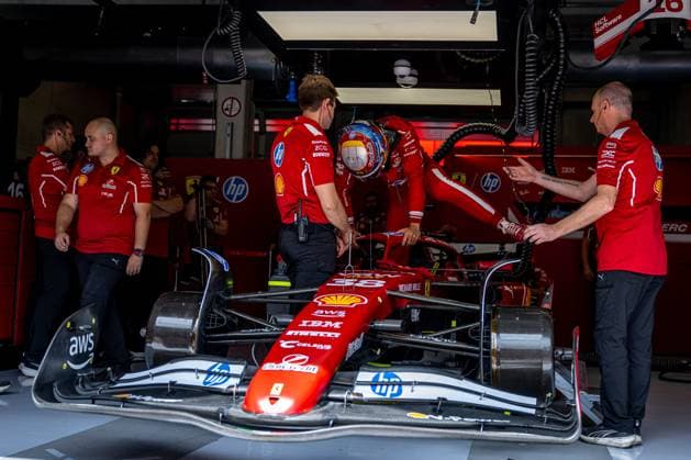 SPIELBERG, AUSTRIA: Dino Beganovic, The reserve driver for the Ferrari team, at the 2025 Formula 1 Austrian Grand Prix at the Red Bull Ring in Spielberg, Austria.