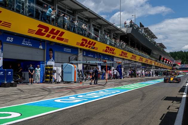 SPIELBERG, AUSTRIA: Alex Dunne, , at the 2025 Formula 1 Austrian Grand Prix at the Red Bull Ring in Spielberg, Austria.