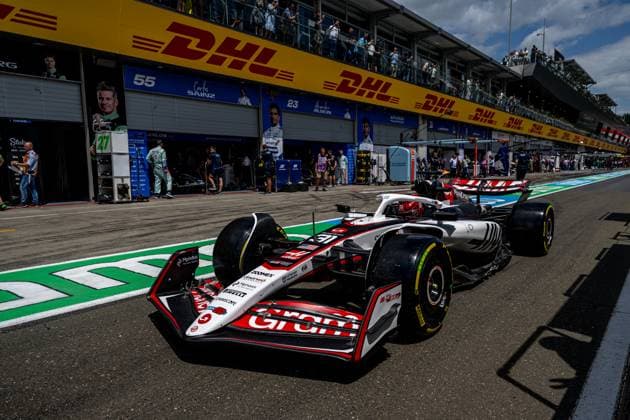 SPIELBERG, AUSTRIA: Esteban Ocon, racing for the Haas F1 team during the 2025 Formula 1 Austrian Grand Prix at the Red Bull Ring in Spielberg, Austria