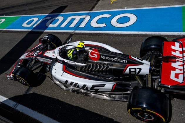 SPIELBERG, AUSTRIA: Oliver Bearman, racing for the Haas F1 team during the 2025 Formula 1 Austrian Grand Prix at the Red Bull Ring in Spielberg, Austria