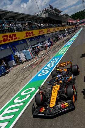 SPIELBERG, AUSTRIA: Alex Dunne, , at the 2025 Formula 1 Austrian Grand Prix at the Red Bull Ring in Spielberg, Austria.