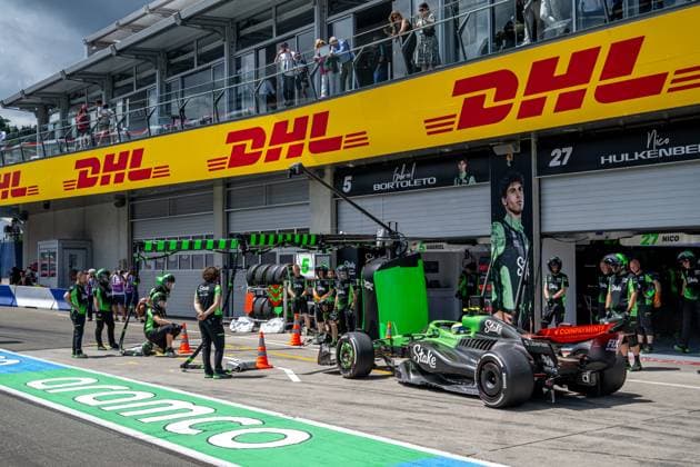SPIELBERG, AUSTRIA: Gabriel Bortoleto, racing for the Stake F1 Team team during the 2025 Formula 1 Austrian Grand Prix at the Red Bull Ring in Spielberg, Austria