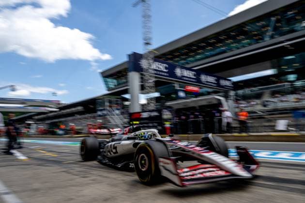 SPIELBERG, AUSTRIA: Oliver Bearman, racing for the Haas F1 team during the 2025 Formula 1 Austrian Grand Prix at the Red Bull Ring in Spielberg, Austria