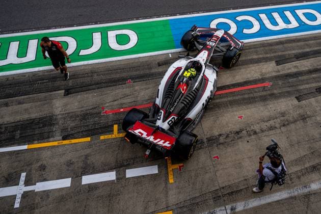 SPIELBERG, AUSTRIA: Oliver Bearman, racing for the Haas F1 team during the 2025 Formula 1 Austrian Grand Prix at the Red Bull Ring in Spielberg, Austria