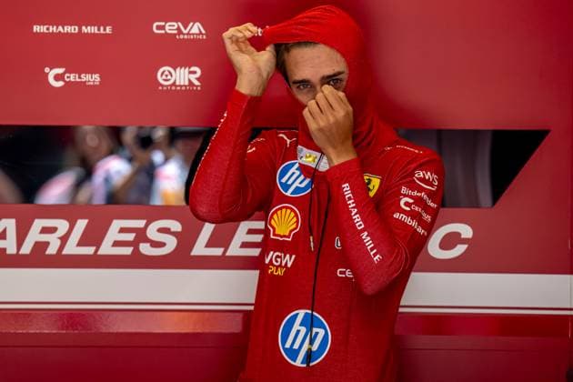 SPIELBERG, AUSTRIA: Dino Beganovic, The reserve driver for the Ferrari team, at the 2025 Formula 1 Austrian Grand Prix at the Red Bull Ring in Spielberg, Austria.