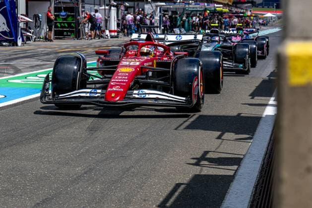 SPIELBERG, AUSTRIA: Dino Beganovic, The reserve driver for the Ferrari team, at the 2025 Formula 1 Austrian Grand Prix at the Red Bull Ring in Spielberg, Austria.