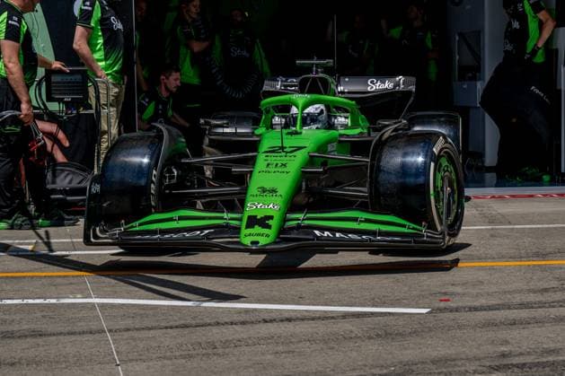 SPIELBERG, AUSTRIA: Gabriel Bortoleto, racing for the Stake F1 Team team during the 2025 Formula 1 Austrian Grand Prix at the Red Bull Ring in Spielberg, Austria