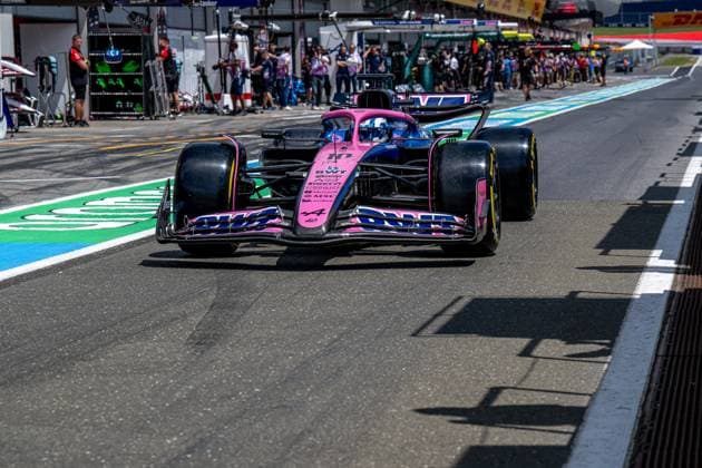 SPIELBERG, AUSTRIA: Pierre Gasly, racing for the Alpine team during the 2025 Formula 1 Austrian Grand Prix at the Red Bull Ring in Spielberg, Austria