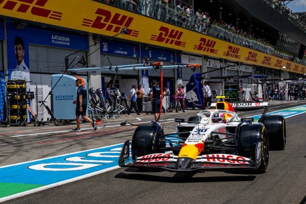 SPIELBERG, AUSTRIA: Liam Lawson, racing for the Racing Bulls team during the 2025 Formula 1 Austrian Grand Prix at the Red Bull Ring in Spielberg, Austria
