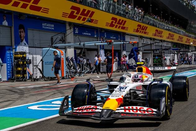 SPIELBERG, AUSTRIA: Liam Lawson, racing for the Racing Bulls team during the 2025 Formula 1 Austrian Grand Prix at the Red Bull Ring in Spielberg, Austria