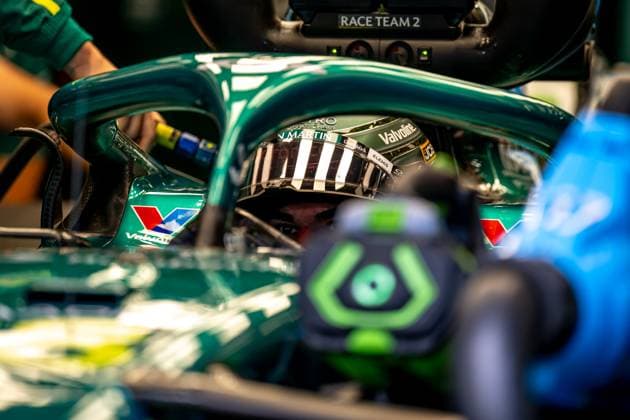 SPIELBERG, AUSTRIA: Lance Stroll, racing for the Aston Martin F1 team during the 2025 Formula 1 Austrian Grand Prix at the Red Bull Ring in Spielberg, Austria