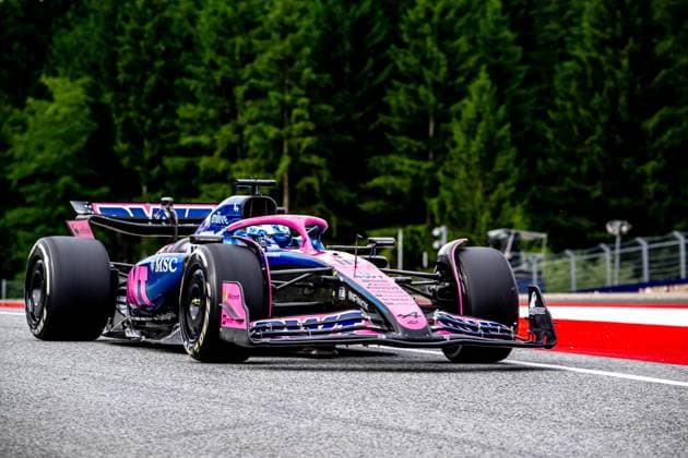 SPIELBERG, AUSTRIA: Pierre Gasly, racing for the Alpine team during the 2025 Formula 1 Austrian Grand Prix at the Red Bull Ring in Spielberg, Austria