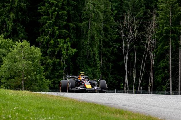 SPIELBERG, AUSTRIA: Yuki Tsunoda, racing for the Red Bull Racing team during the 2025 Formula 1 Austrian Grand Prix at the Red Bull Ring in Spielberg, Austria