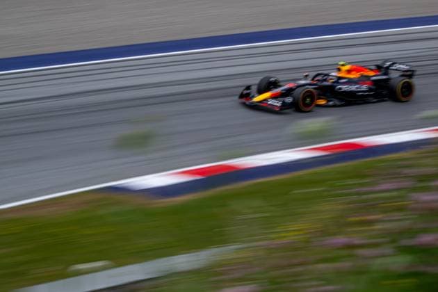 SPIELBERG, AUSTRIA: Yuki Tsunoda, racing for the Red Bull Racing team during the 2025 Formula 1 Austrian Grand Prix at the Red Bull Ring in Spielberg, Austria