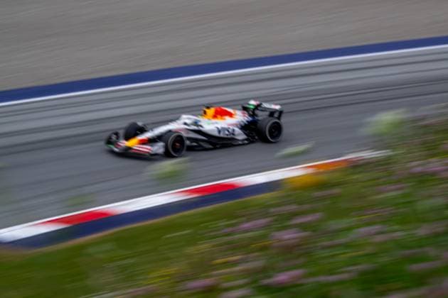 SPIELBERG, AUSTRIA: Isack Hadjar, racing for the Racing Bulls team during the 2025 Formula 1 Austrian Grand Prix at the Red Bull Ring in Spielberg, Austria