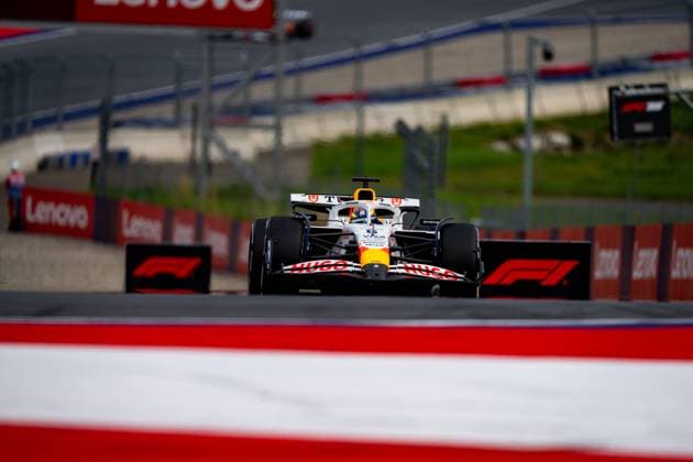 June 27, 2025, Spielberg, Austria: Visa Cash App Racing Bulls F1 Team s French Isack Hadjar driver competes during the free practice two of the Formula 1 Austrian Grand Prix. Spielberg Austria - ZUMAs197 20250627_aaa_s197_052 Copyright: xLucaxMartinix