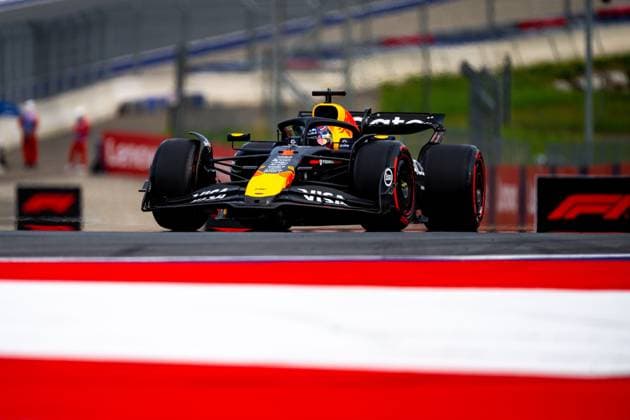 June 27, 2025, Spielberg, Austria: Oracle Red Bull Racing 1 Team s Dutch driver Max Verstappen competes during the free practice two of the Formula 1 Austrian Grand Prix. Spielberg Austria - ZUMAs197 20250627_aaa_s197_070 Copyright: xLucaxMartinix