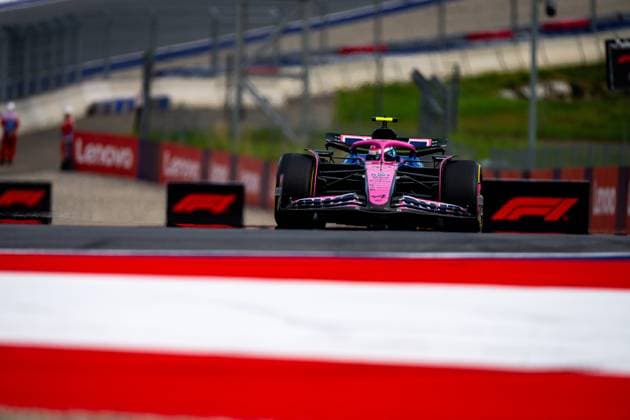 June 27, 2025, Spielberg, Austria: BWT Alpine F1 Team s Argentine driver Franco Colapinto competes during the free practice two of the Formula 1 Austrian Grand Prix. Spielberg Austria - ZUMAs197 20250627_aaa_s197_079 Copyright: xLucaxMartinix