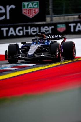 June 27, 2025, Spielberg, Austria: Atlassian Williams Racing F1 Team s Thailander driver Alex Albon competes during the free practice two of the Formula 1 Austrian Grand Prix. Spielberg Austria - ZUMAs197 20250627_aaa_s197_081 Copyright: xLucaxMartinix