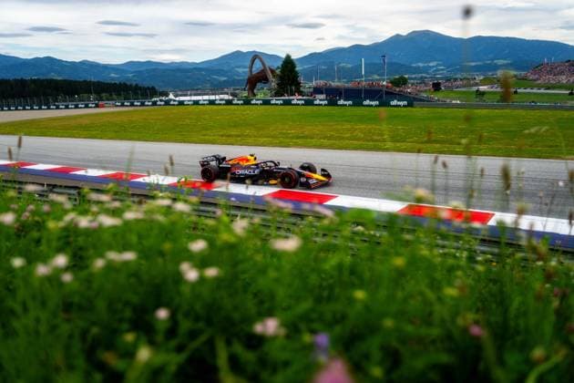 June 27, 2025, Spielberg, Austria: Oracle Red Bull Racing 1 Team s Dutch driver Max Verstappen competes during the free practice two of the Formula 1 Austrian Grand Prix. Spielberg Austria - ZUMAs197 20250627_aaa_s197_087 Copyright: xLucaxMartinix