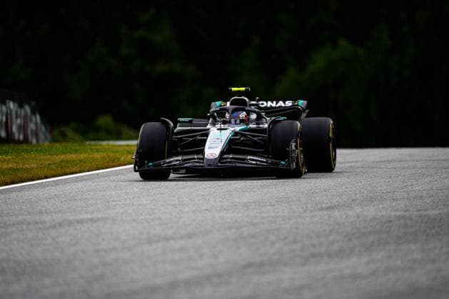 June 27, 2025, Spielberg, Austria: Mercedes-AMG PETRONAS F1 Team s Italian driver Andrea Kimi Antonelli competes during the free practice two of the Formula 1 Austrian Grand Prix. Spielberg Austria - ZUMAs197 20250627_aaa_s197_088 Copyright: xLucaxMartinix